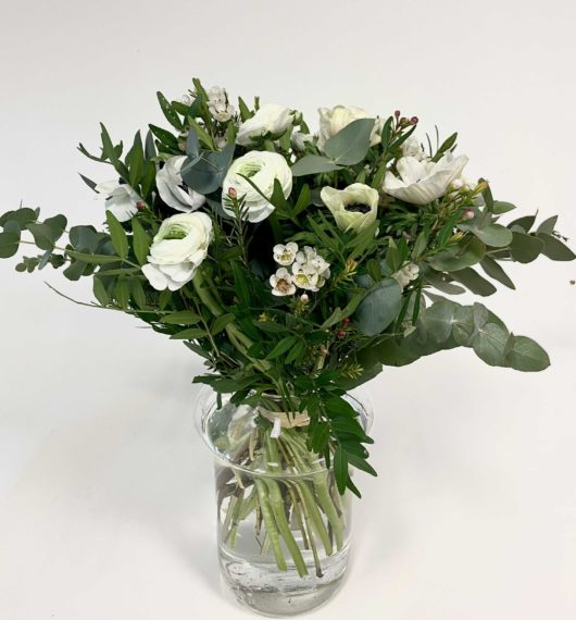 Livraison bouquets de fleurs blanches Saint Brieuc et alentours 48h