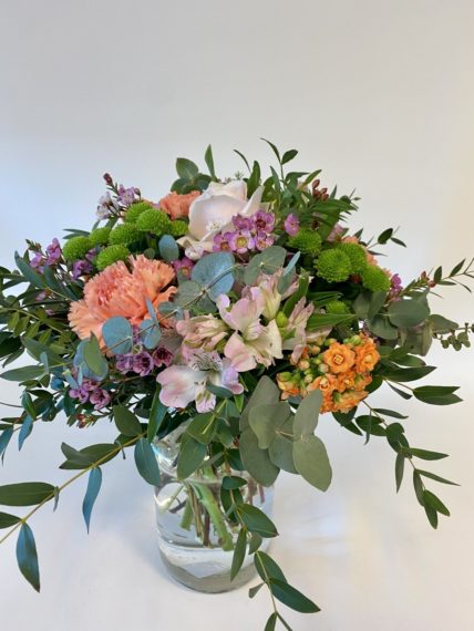 Livraison bouquets de fleurs orange et rose Saint Brieuc et alentours 48h