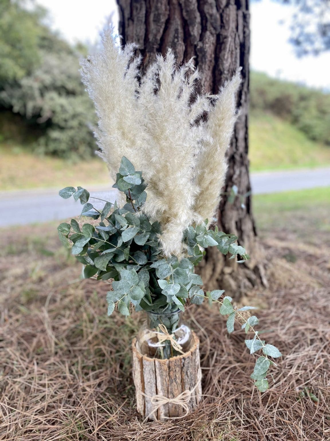 Livraison Bouquet de fleurs pampa et eucalyptus : Nature à Saint-Brieuc ...